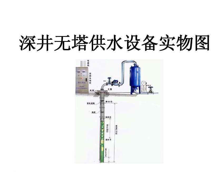 叙永县井泵无塔式供水设备